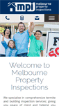 Mobile Screenshot of melbournepropertyinspections.com.au